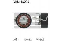 Ролик натяжителя ремня ГРМ для FORD B-MAX (JK) 1.4 LPG 2013-, код двигателя RTJC, V см3 1388, кВт 66, л.с. 90, Бензин/автогаз (LPG), Skf VKM14224