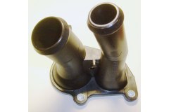Фланец (крышка термостата) водяной для FORD B-MAX (JK) 1.4 2012-, код двигателя SPJD, V см3 1388, кВт 66, л.с. 90, бензин, FORD 1707050